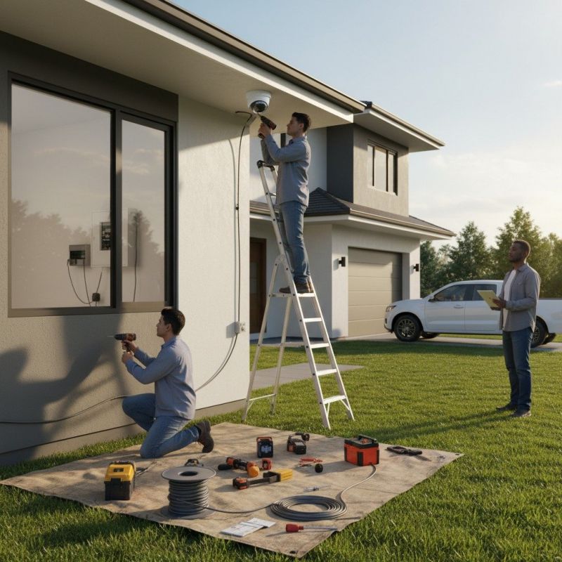 Contact About Outdoor Security Cameras Installation