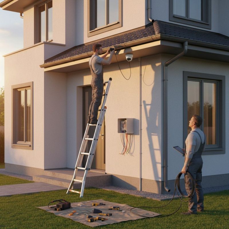 Outdoor Security Cameras Installation