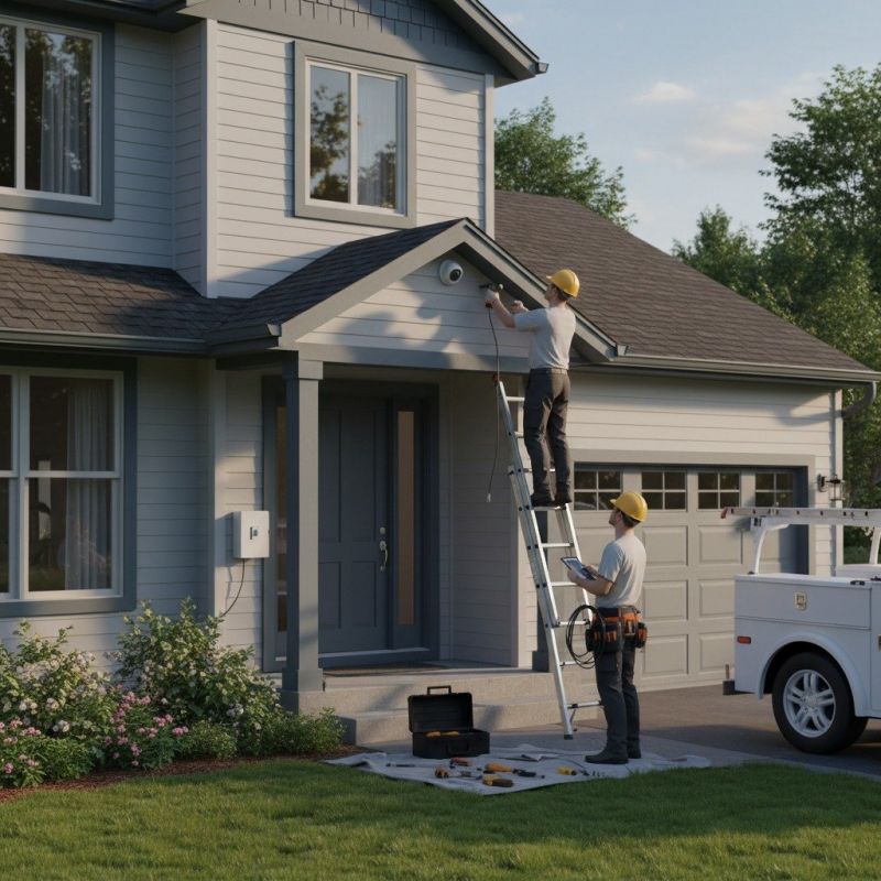 Outdoor Security Cameras Installation