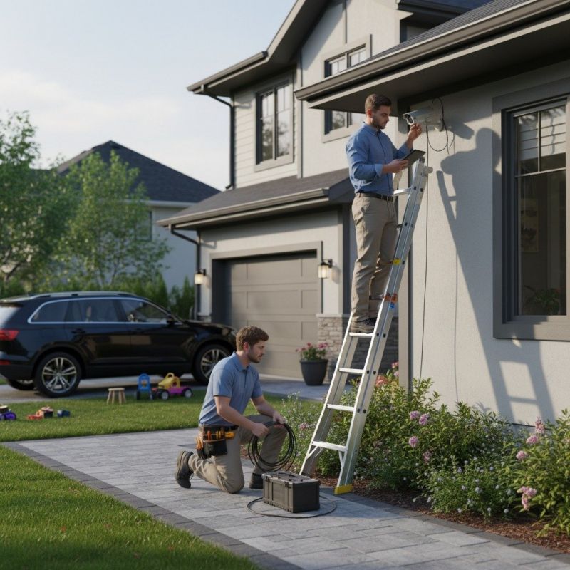 Outdoor Security Cameras Installation